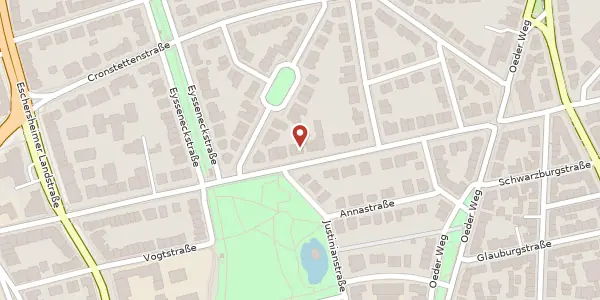 Karte der Umgebung von Holzhausenstr. 50, 60322 Frankfurt