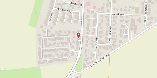 Karte der Umgebung von Waller Straße 22 A, 38179 Schwülper