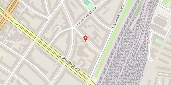 Karte der Umgebung von Stenzelbergstraße 9, 50939 Köln