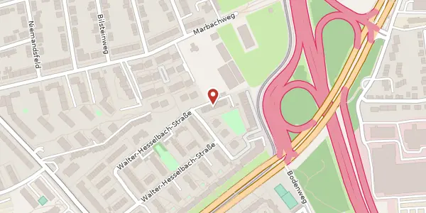 Karte der Umgebung von Walter-Hesselbach-Str. 118, 60389 Frankfurt