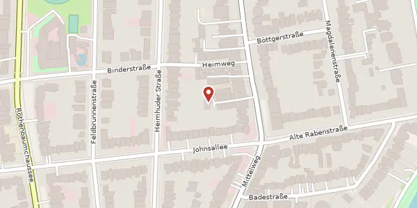 Karte der Umgebung von Mittelweg 22 d, 20148 Hamburg