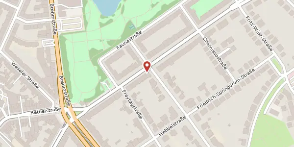 Karte der Umgebung von Graf-Recke-Str. 43, 40239 Düsseldorf