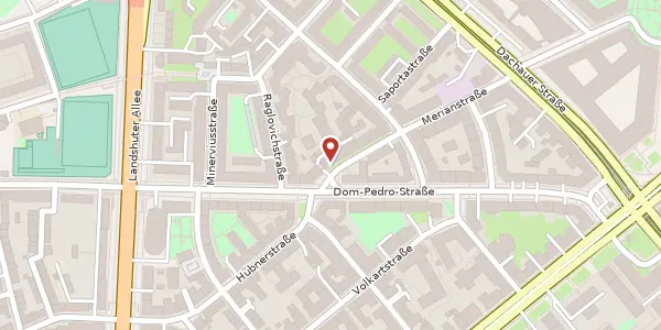 Karte der Umgebung von Merianstr. 28, 80637 München