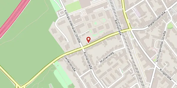 Karte der Umgebung von Friedrich-Ebert-Straße 30, 50996 Köln