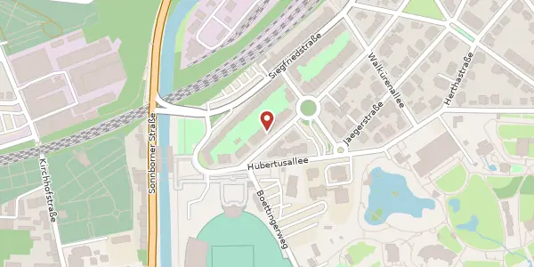 Karte der Umgebung von Kaiser-Wilhelm-Allee 13, 42117 Wuppertal