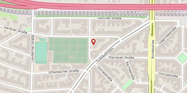 Karte der Umgebung von Stubenrauchstraße 36, 12161 Berlin