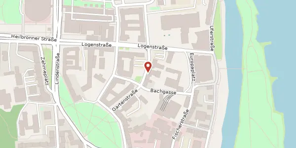Karte der Umgebung von Gartenstraße 2, 15230 Frankfurt