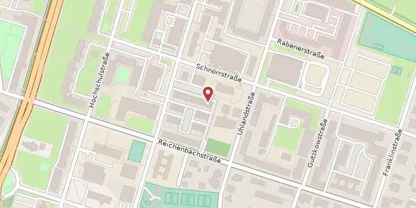 Karte der Umgebung von Andreas-Schubert-Straße 35 n, 01069 Dresden