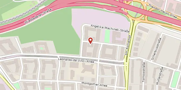 Karte der Umgebung von Felix-Kracht-Str. 15, 60486 Frankfurt
