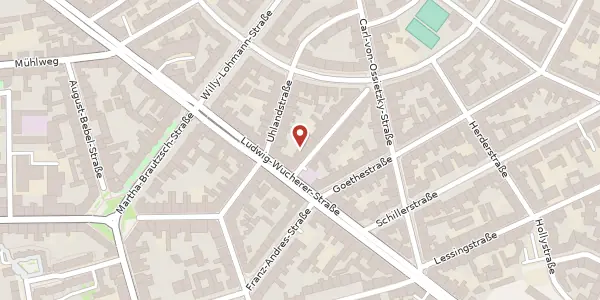 Karte der Umgebung von Viktor-Scheffel-Str. 1, 06114 Halle (Saale)