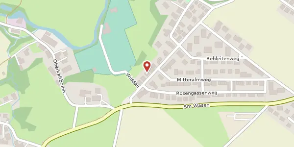 Karte der Umgebung von Unterkaltbrunner Str. 5, 83026 Rosenheim