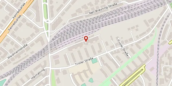 Karte der Umgebung von Stresemannallee 51, 60596 Frankfurt