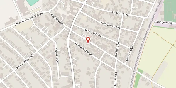 Karte der Umgebung von Pariser Str. 9, 64589 Stockstadt