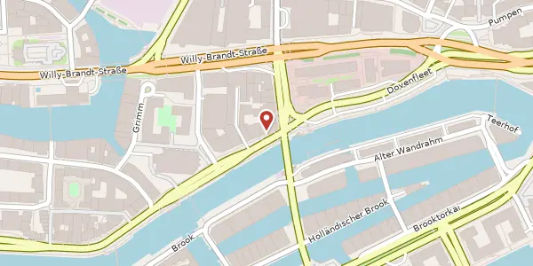 Karte der Umgebung von Zippelhaus 6, 20457 Hamburg