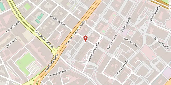 Karte der Umgebung von Calwer Straße 31, 70173 Stuttgart