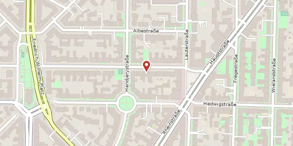 Karte der Umgebung von Niedstraße 36, 12159 Berlin