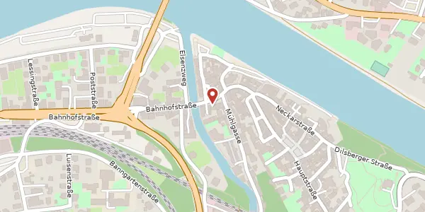 Karte der Umgebung von Hauptstr. 75, 69151 Neckargemünd