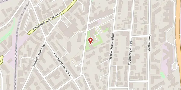 Karte der Umgebung von Mittlerer Hasenpfad 41, 60598 Frankfurt