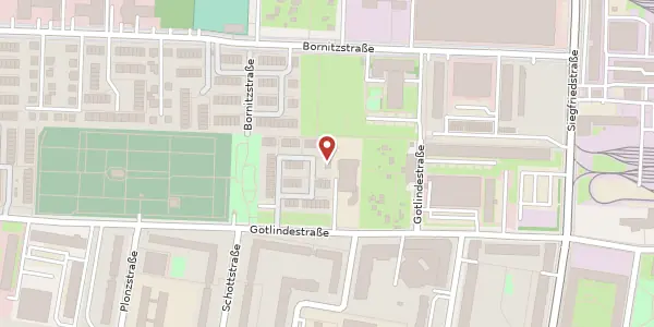 Karte der Umgebung von Gotlindestraße 60 D, 10365 Berlin