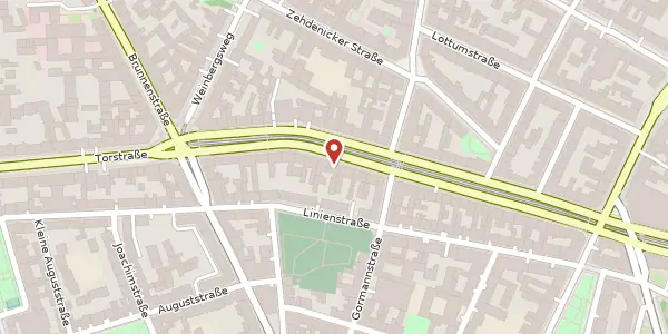 Karte der Umgebung von Torstraße 98, 10119 Berlin