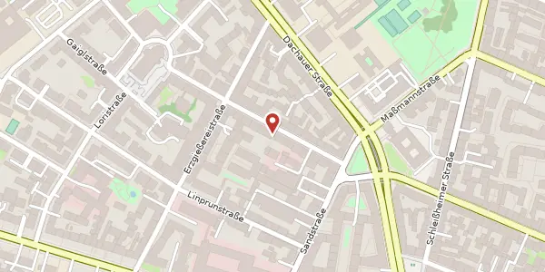 Karte der Umgebung von Kreittmayrstr. 13a, 80335 München