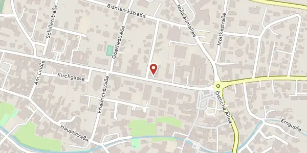 Karte der Umgebung von Werderstraße 47, 79379 Müllheim im Markgräflerland