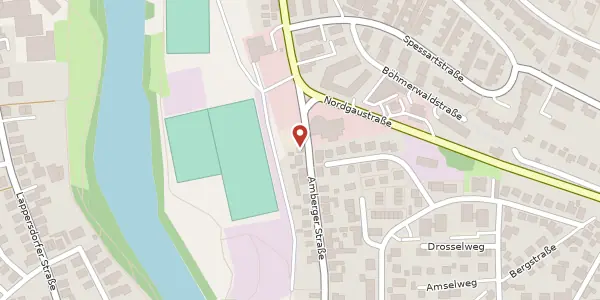 Karte der Umgebung von Amberger Str. 35, 93059 Regensburg