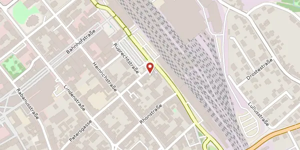 Karte der Umgebung von Nikolausstraße 20, 36037 Fulda