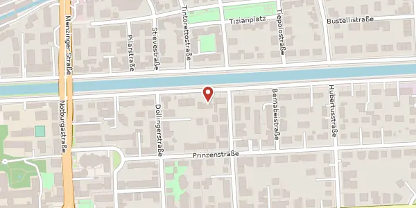 Karte der Umgebung von Südliche Auffahrtsallee 59, 80639 München