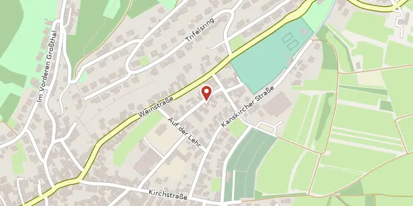 Karte der Umgebung von Jahnstraße 6, 76857 Albersweiler