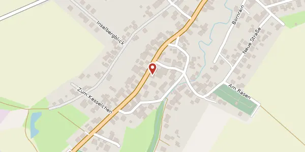 Karte der Umgebung von Hauptstraße 95, 36433 Langenfeld