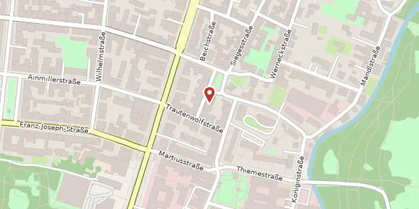 Karte der Umgebung von Nikolaiplatz 6, 80802 München