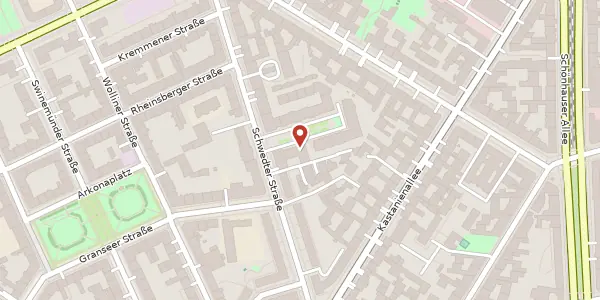 Karte der Umgebung von Marthashof 15, 10435 Berlin