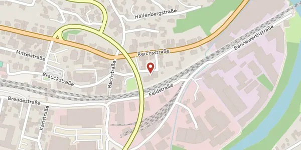 Karte der Umgebung von Jüttenstr. 8, 58840 Plettenberg