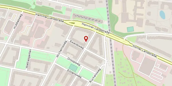 Karte der Umgebung von Bundsensweg 10, 20537 Hamburg