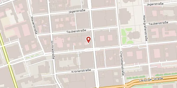 Karte der Umgebung von Friedrichstraße 183, 10117 Berlin