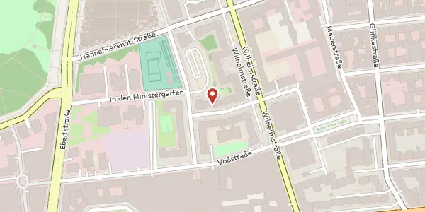 Karte der Umgebung von An der Kolonnade 6, 10117 Berlin
