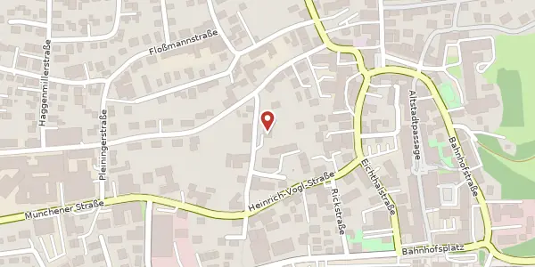 Karte der Umgebung von Ulrichstr. 15, 85560 Ebersberg