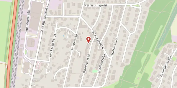 Karte der Umgebung von Goethestraße 35, 37120 Bovenden