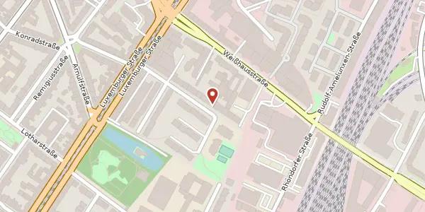 Karte der Umgebung von Rennebergstr. 17, 50939 Köln