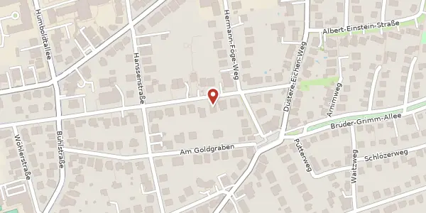 Karte der Umgebung von Wilhelm-Weber-Straße 38, 37073 Göttingen