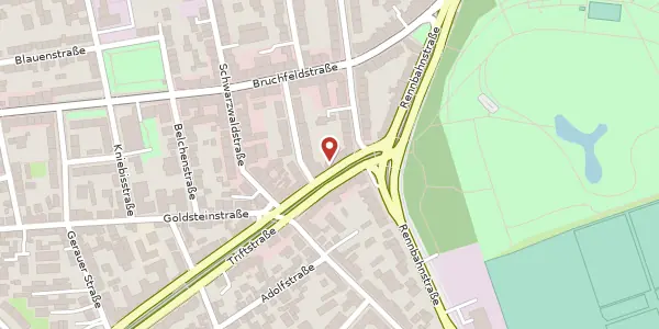 Karte der Umgebung von Triftstr. 12, 60528 Frankfurt