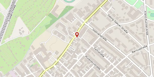 Karte der Umgebung von Ginnheimer Str. 40, 60487 Frankfurt