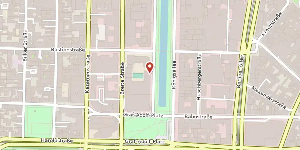 Karte der Umgebung von Königsallee 59a, 40215 Düsseldorf