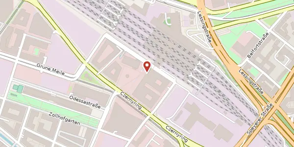 Karte der Umgebung von Europaplatz 3, 69115 Heidelberg