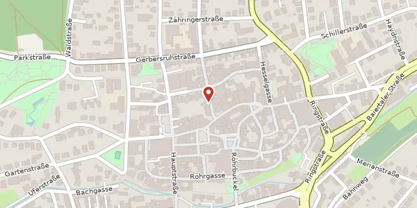 Karte der Umgebung von Blumenstraße 3, 69168 Wiesloch
