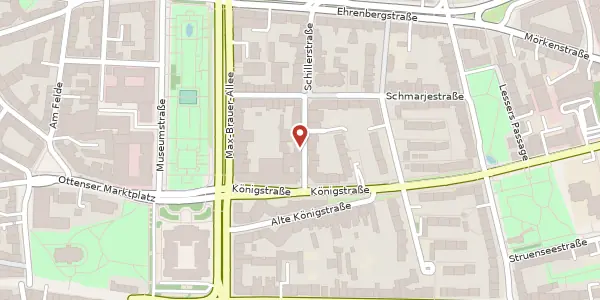 Karte der Umgebung von Schillerstr. 9, 22767 Hamburg