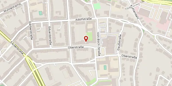 Karte der Umgebung von Oberstr. 69, 45468 Mülheim an der Ruhr