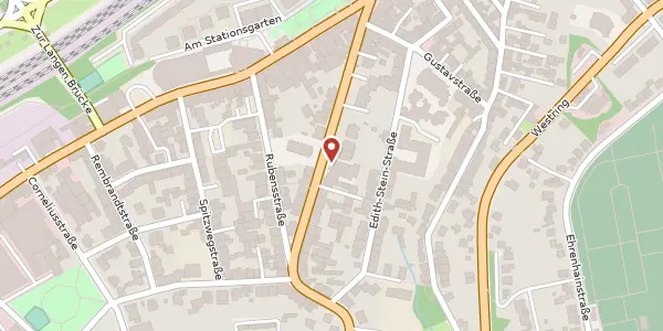 Karte der Umgebung von Gräfrather Str. 15, 42329 Wuppertal