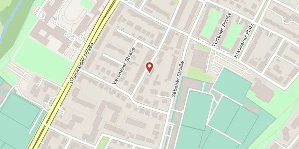 Karte der Umgebung von Berg-Isel-Str. 15, 81547 München